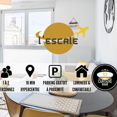 L'Escale - Lumiere Et Confort - Prox. Hypercentre Apartment ทรัวส์ ภายนอก รูปภาพ
