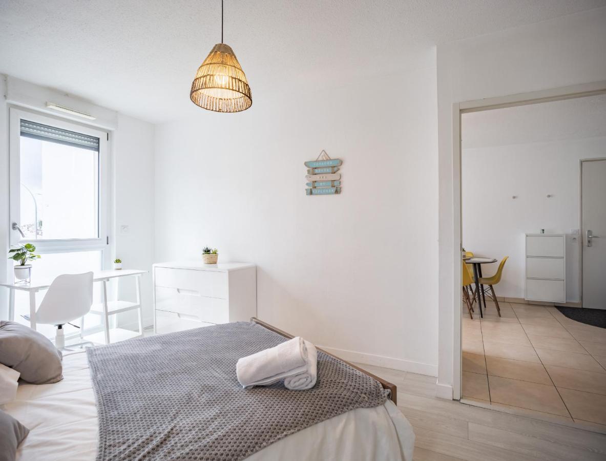 L'Escale - Lumiere Et Confort - Prox. Hypercentre Apartment ทรัวส์ ภายนอก รูปภาพ