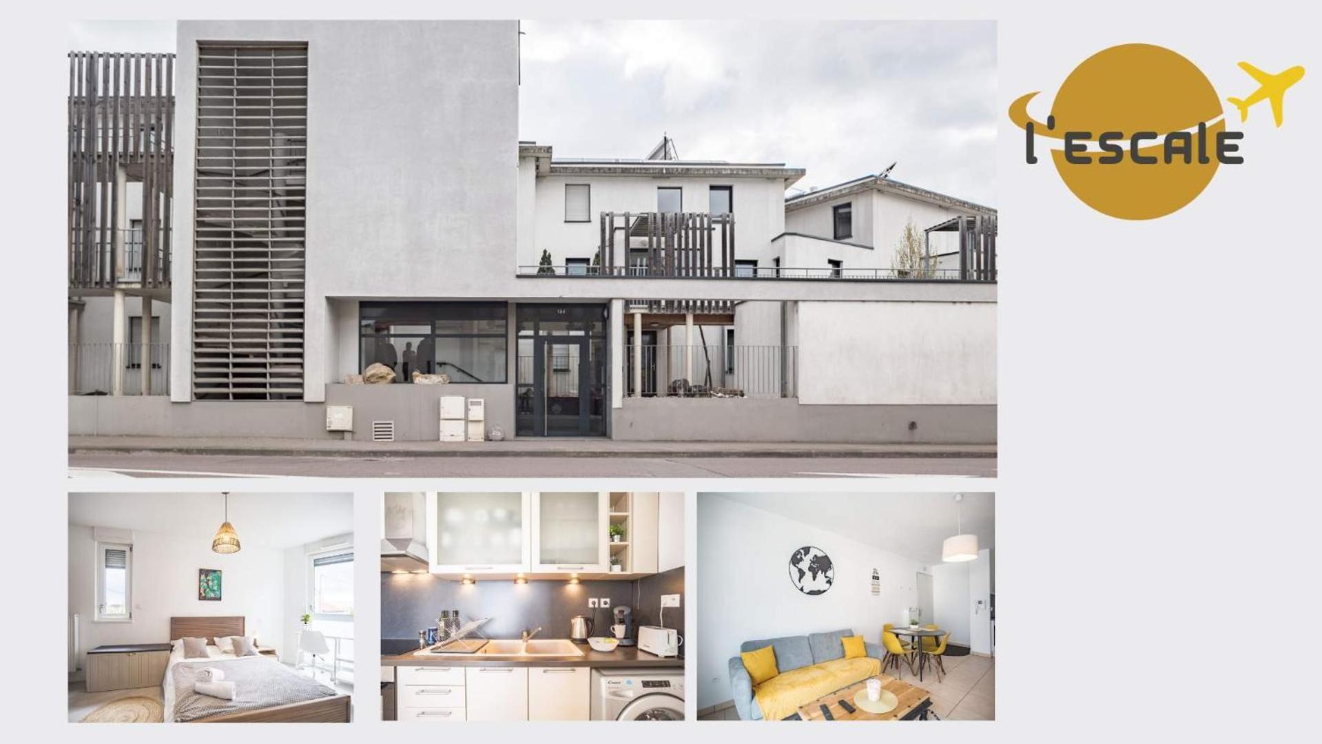 L'Escale - Lumiere Et Confort - Prox. Hypercentre Apartment ทรัวส์ ภายนอก รูปภาพ